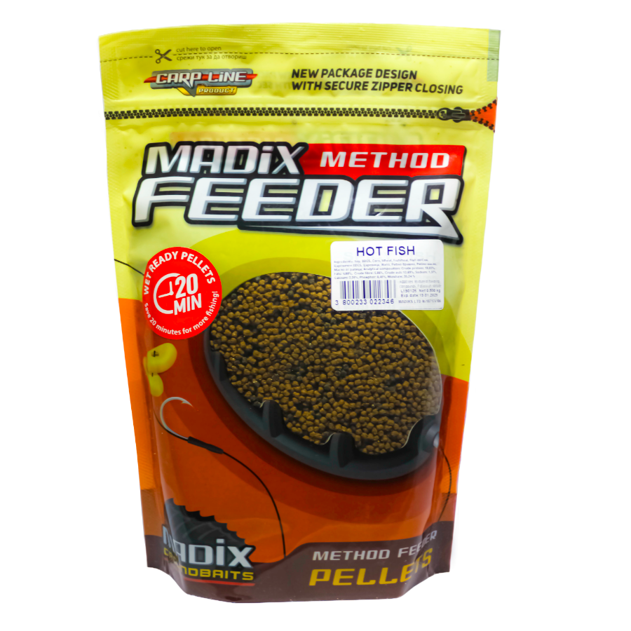 Wet Pellets Hot Fish