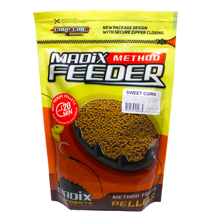 Wet Pellets Sweet Corn